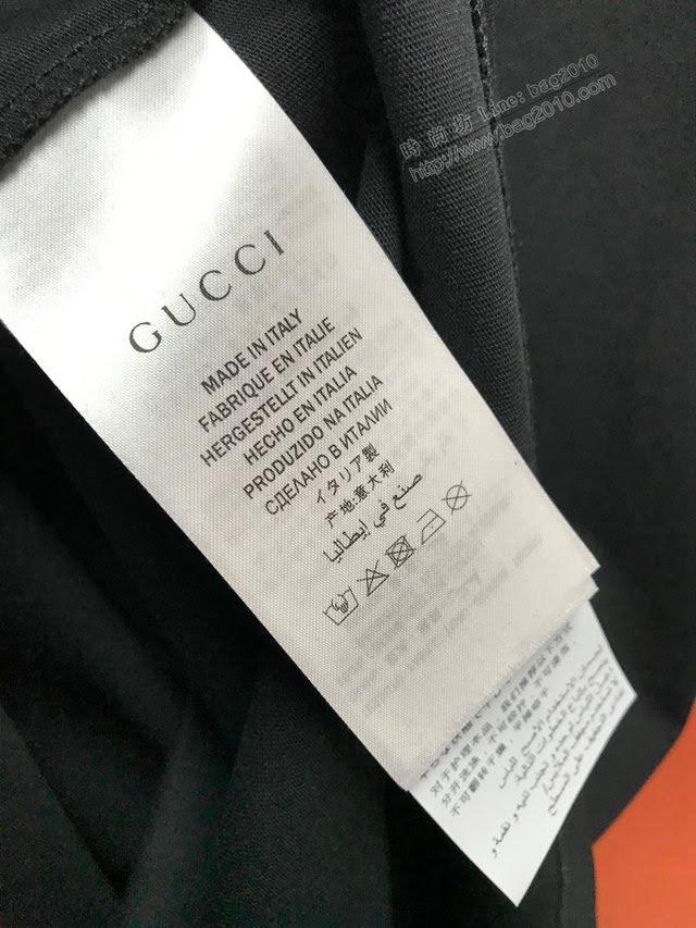 Gucci男T恤 2020新款短袖衣 最高品質 古馳T恤 男女同款  tzy2588